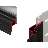 Двухкомпонентный боковой уплотнитель